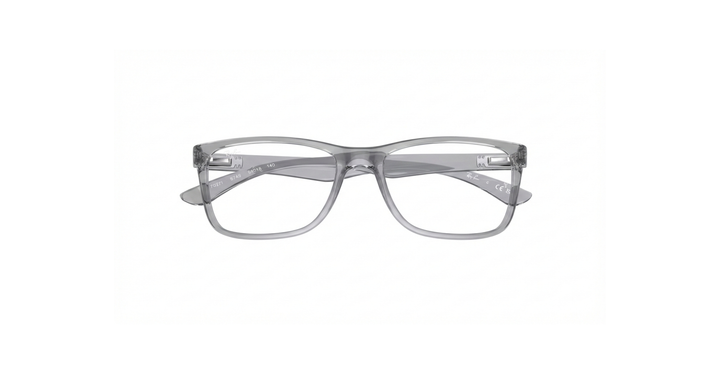 Ray-Ban Transparent Grey Square Eyeglasses