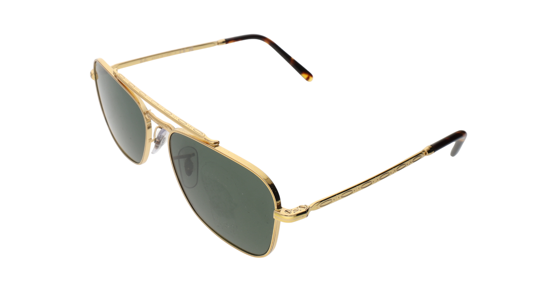 Ray-Ban RB3636 New Caravan – Silver Frame with Green Lenses 55