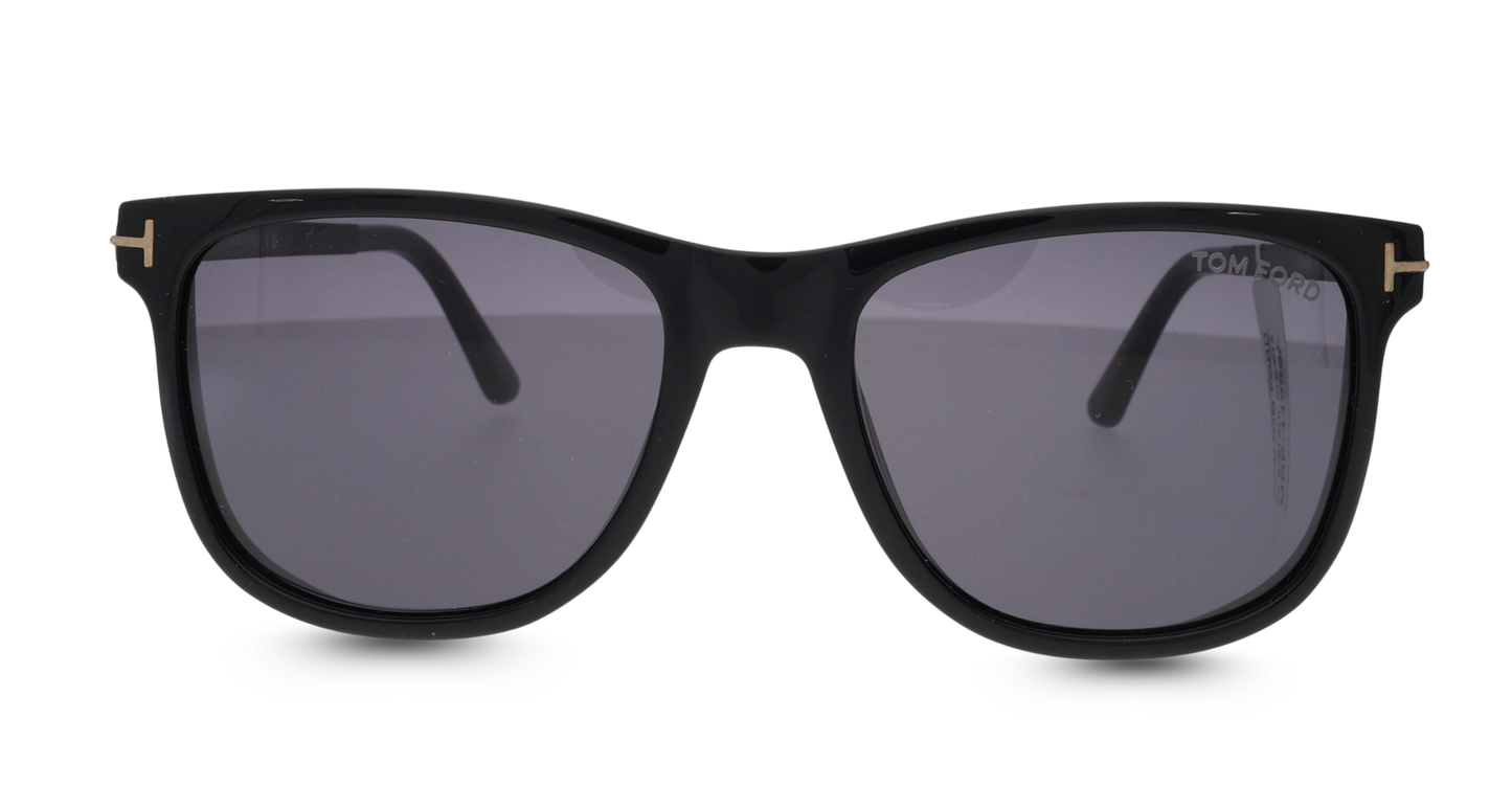 Tom Ford TF 1104 01A Sunglasses –  Shiny Black Square Frame