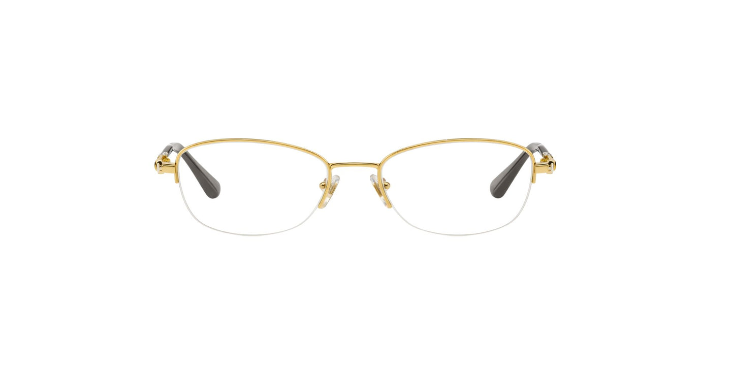 Vogue Eyewear Gold Half-Rim Frames