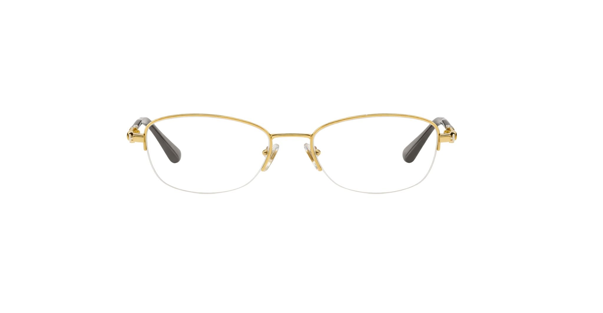 Vogue Eyewear Gold Half-Rim Frames
