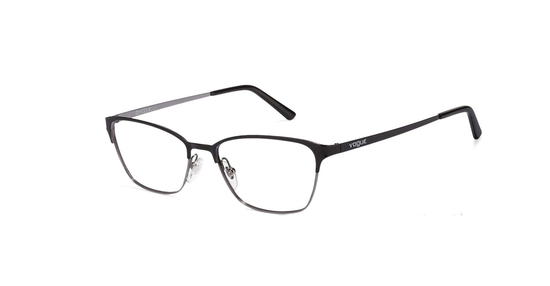 Vogue Eyewear Black Metal Optical Frames