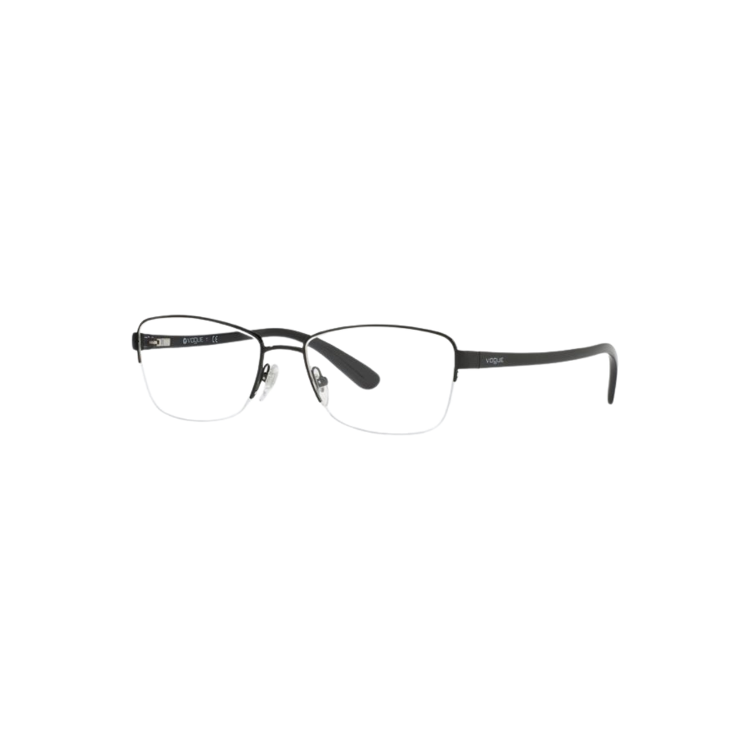Vogue VO4037I 352 | Polished Black Semi-Rimless Glasses