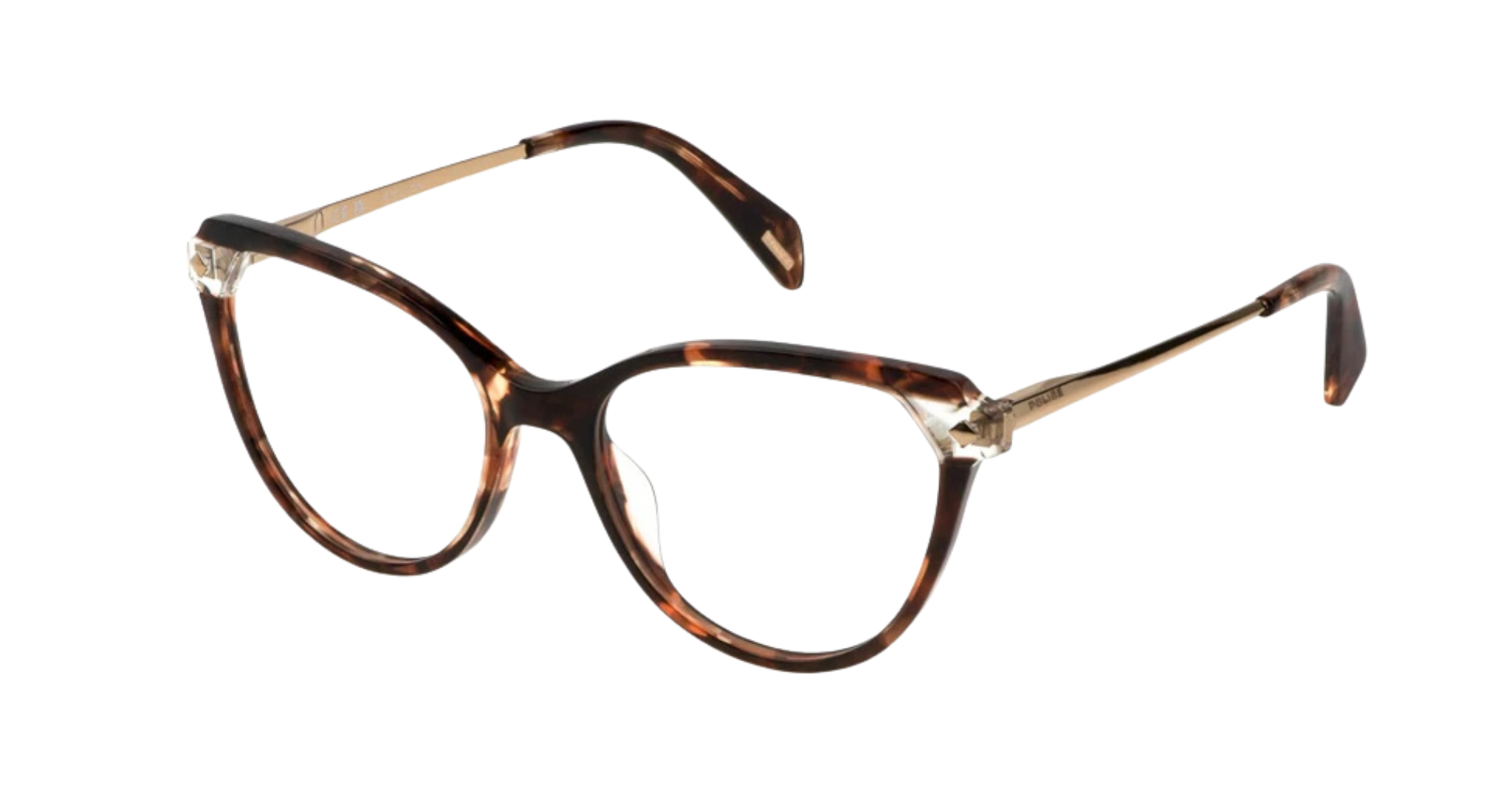 POLICE VPLL27K Stagedive 14 Tortoiseshell Oval STAGEDIVE-14 53