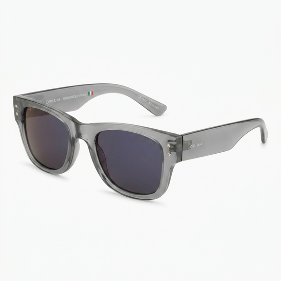 Opium OP-10299 C05 Square Gray Transparent Sunglasses