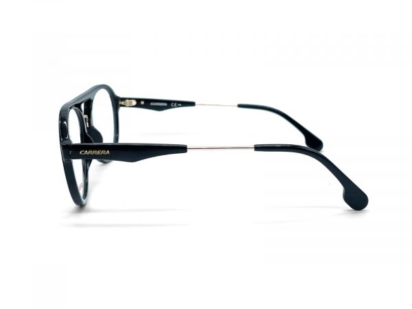 CARRERA 137-V BLACK AVIATOR DOUBLE BAR SPECTACLE FRAME FOR MEN 