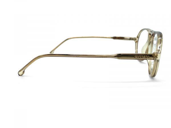 CARRERA 200 TRANSPARENT YELLOW AVIATOR TOP BAR SPECTACLE FRAME FOR MEN