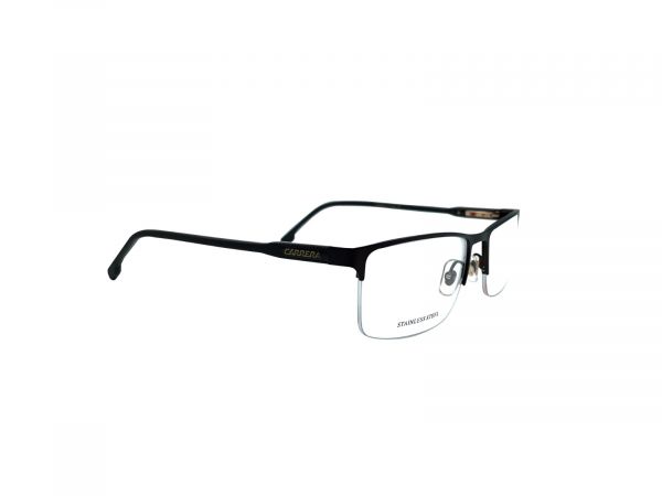 CARRERA 243 BLACK METAL HALF (SUPRA) RECTANGLE SPECTACLE FRAME FOR MEN