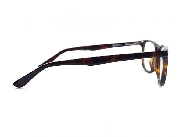 BENETIC BROWN RECTANGLE SPECTACLE FRAME FOR MEN