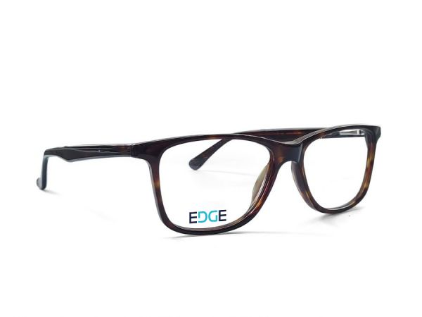 BENETIC BROWN RECTANGLE SPECTACLE FRAME FOR MEN