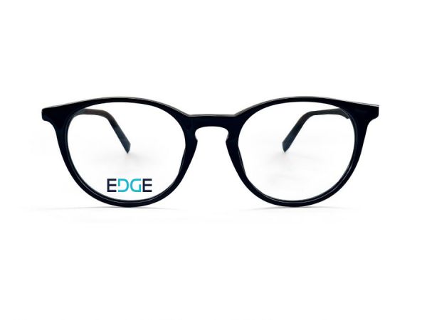 BENETIC GLOSSY BLACK ROUND UNISEX FRAME