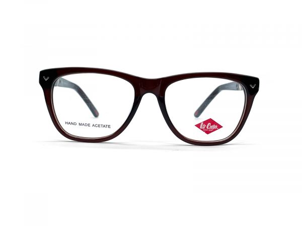 LEE COOPER LC-8072FOA BROWN SQUARE SPECTACLE FRAME FOR WOMEN