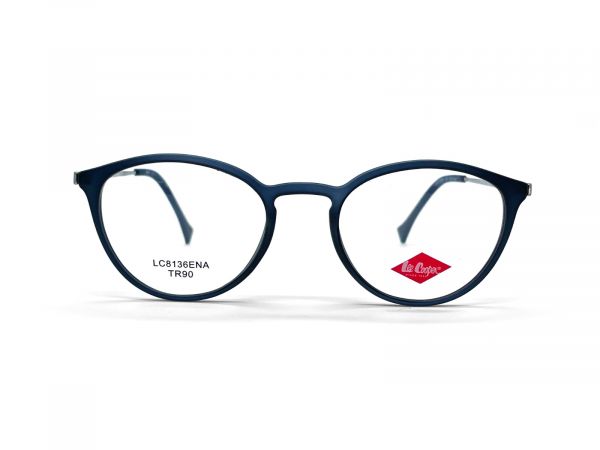 LEE COOPER LC-8136ENA BLUE ROUND UNISEX SPECTACLE FRAME