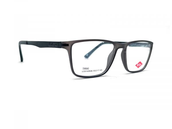 LEE COOPER LC-8143SVA GREY RECTANGLE SPECTACLE FRAME FOR MEN