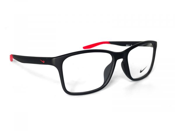 NIKE 7117 BLACK SQUARE SPECTACLE FRAME FOR MEN