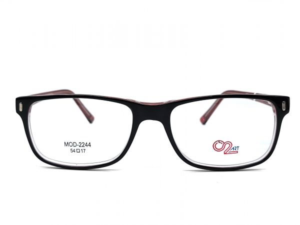 O2 ART 2244  RECTANGLE SPECTACLE FRAME FOR MEN