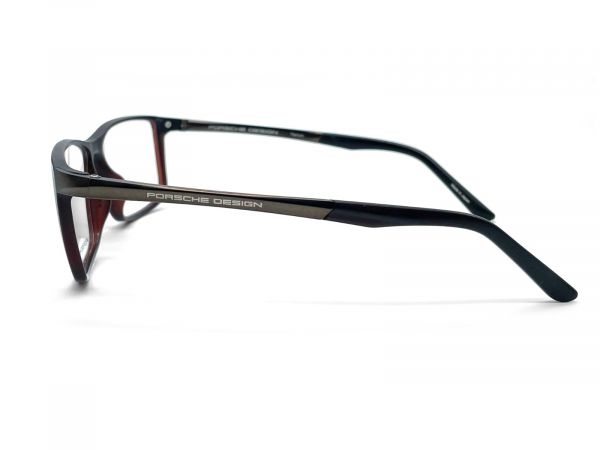 PORSCHE DESIGN P-8328B BROWN RECTANGLE SPECTACLE FRAME FOR MEN