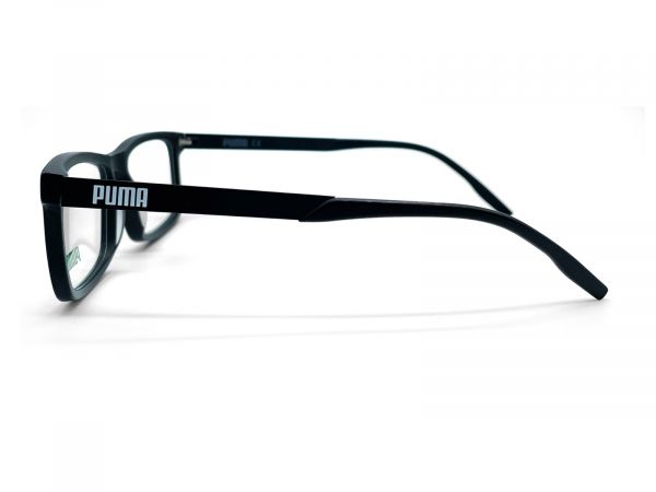 PUMA PE-10380 BLACK RECTANGLE SPECTACLE FRAME FOR MEN