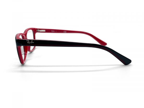 RAYBAN RB-1536 BLACK AND RED UNISEX SPECTACLE FRAME