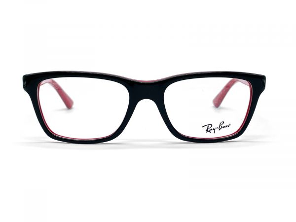 RAYBAN RB-1536 BLACK AND RED UNISEX SPECTACLE FRAME