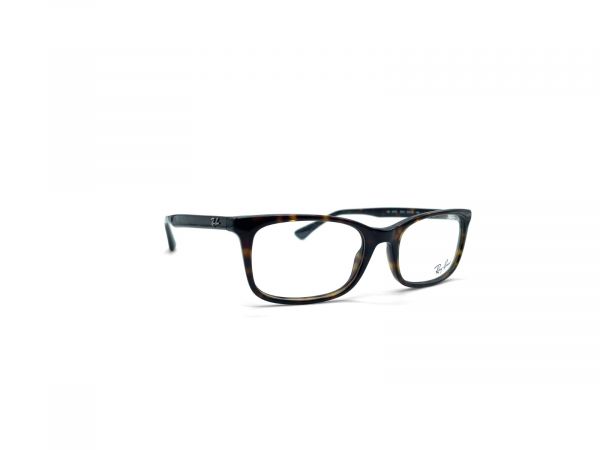 RAYBAN RB-5379I BROWN RECTANGLE SPECTACLE FRAME FOR MEN