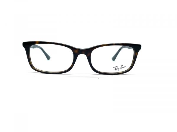 RAYBAN RB-5379I BROWN RECTANGLE SPECTACLE FRAME FOR MEN